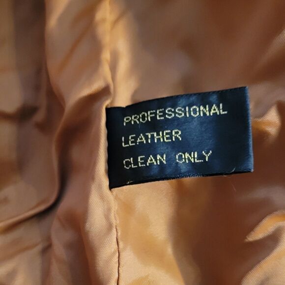 Vintage 70/80s Fantastic Intl Brown Leather Blazer Jacket Size 36 Korea RN46596 - Picture 5 of 15